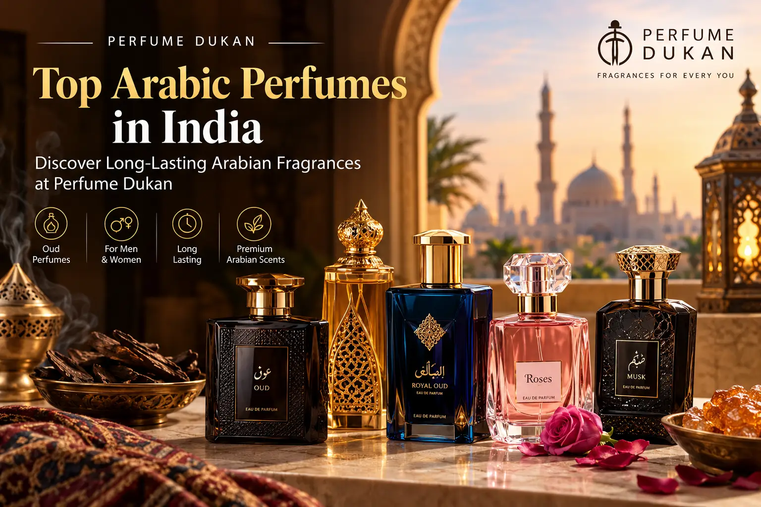 Top Arabic Perfumes in India: Discover Long-Lasting Arabian Fragrances at Perfume Dukan